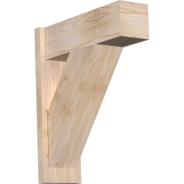 Ekena Millwork Traditional Block Smooth Outlooker, Douglas Fir, 7 1/2"W x 22"D x 26"H OUT08X22X26TRA05SDF - main